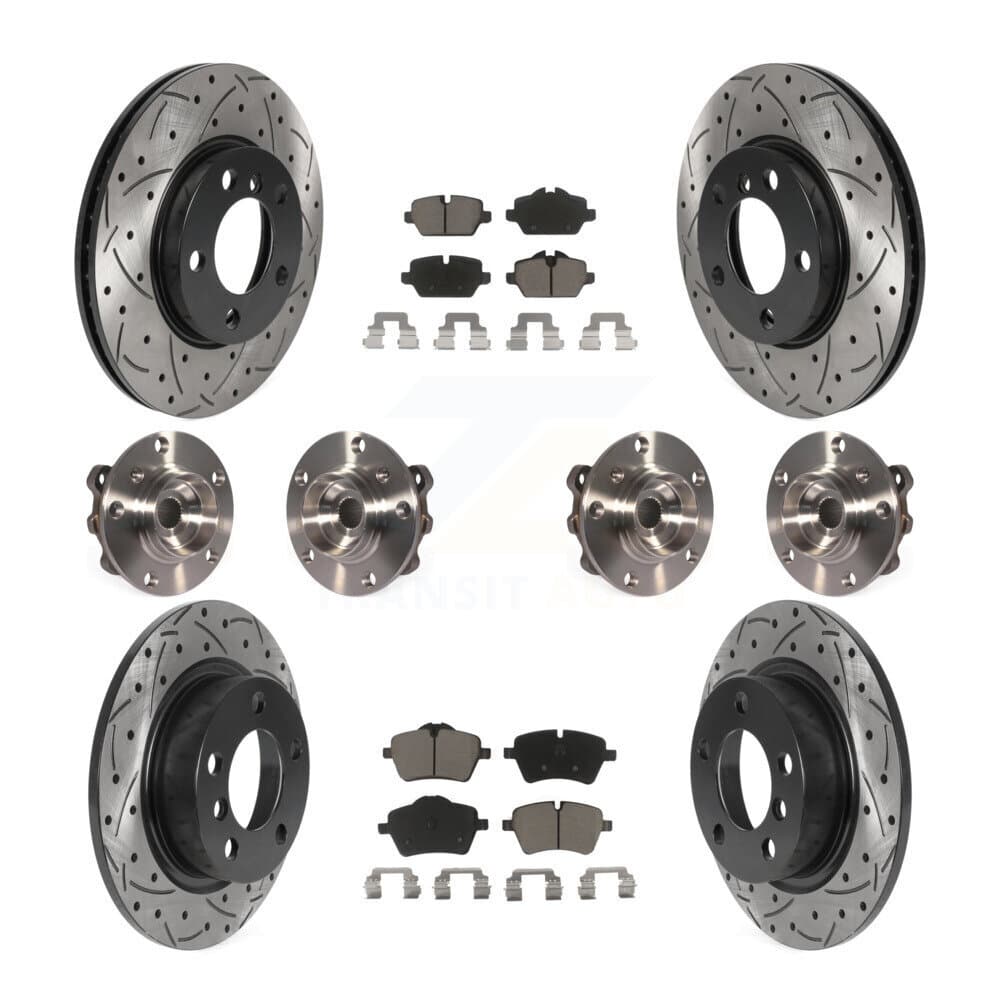 Transit Auto - KBB-119947 - Front and Rear Wheel Bearing and Hub Assembly Kits image 1