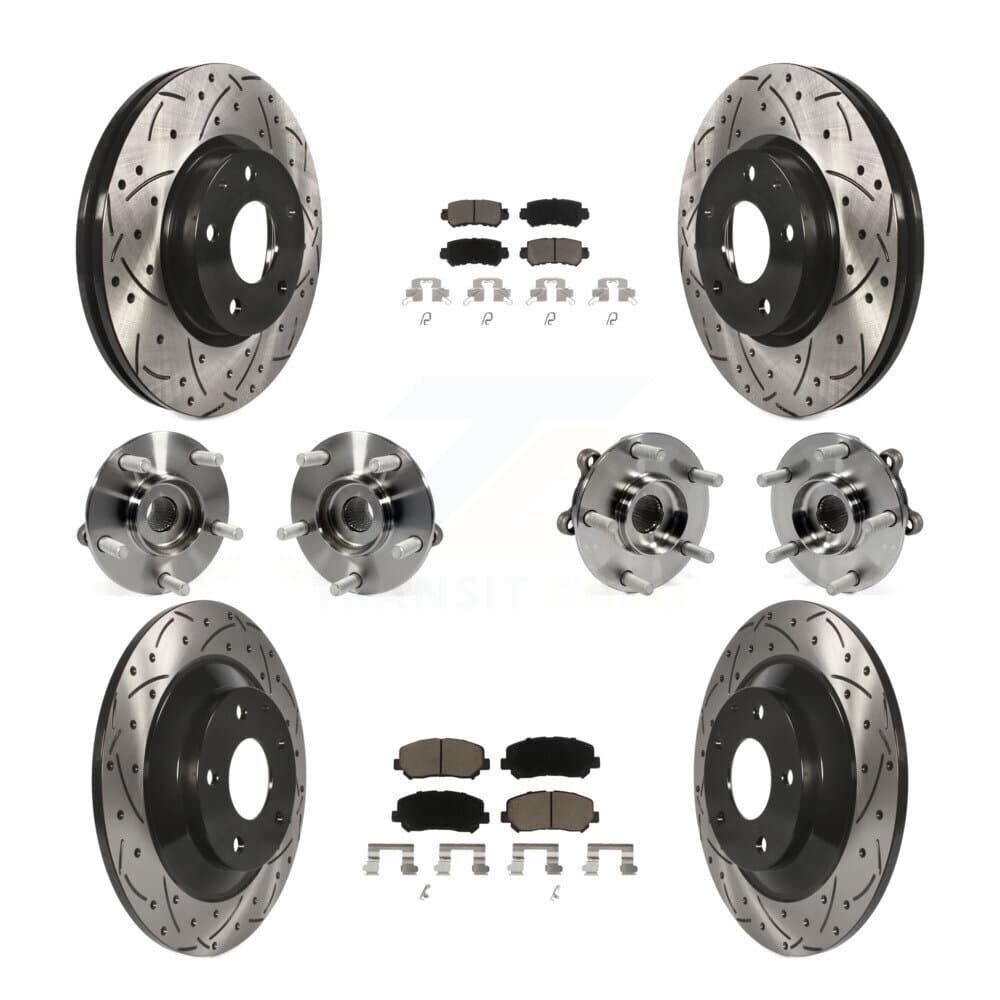 Transit Auto - KBB-119961 - Front and Rear Wheel Bearing and Hub Assembly Kits image 1