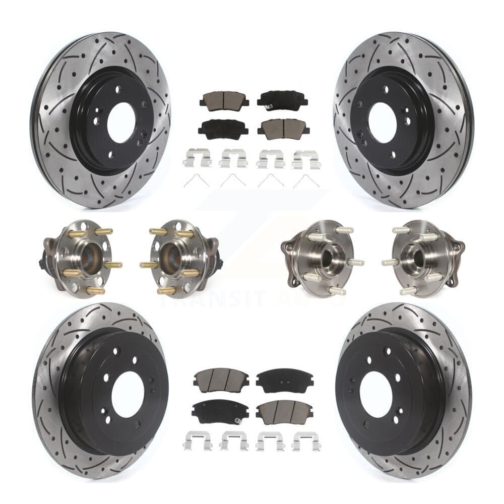 Transit Auto - KBB-119965 - Front and Rear Wheel Bearing and Hub Assembly Kits image 1