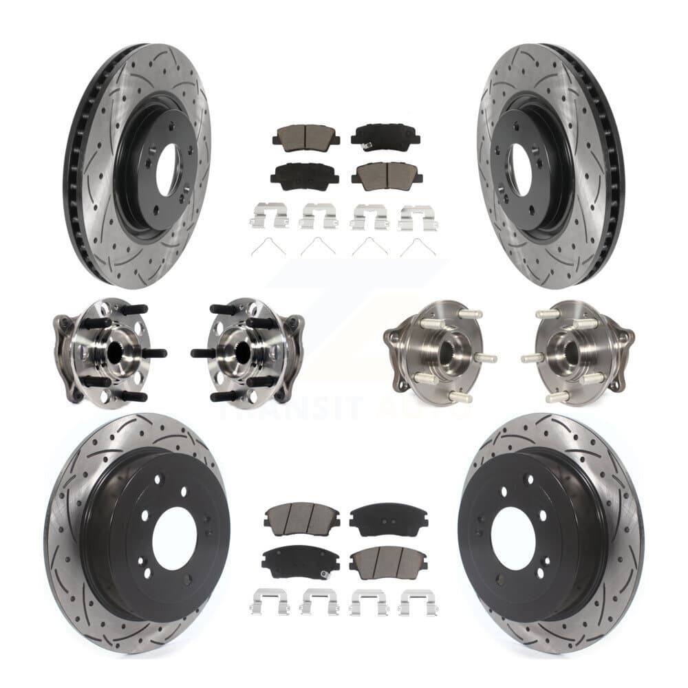 Transit Auto - KBB-119966 - Front and Rear Wheel Bearing and Hub Assembly Kits image 1