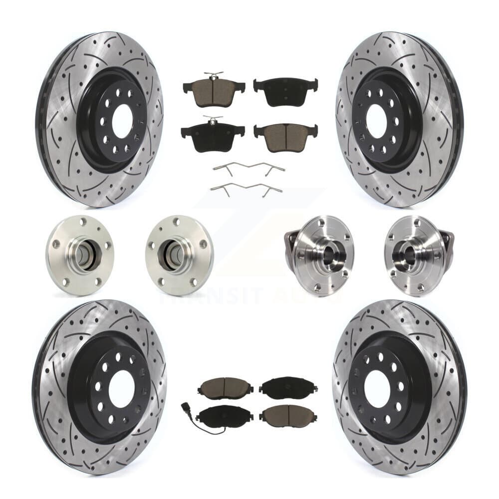 Transit Auto - KBB-119987 - Front and Rear Wheel Bearing and Hub Assembly Kits image 1