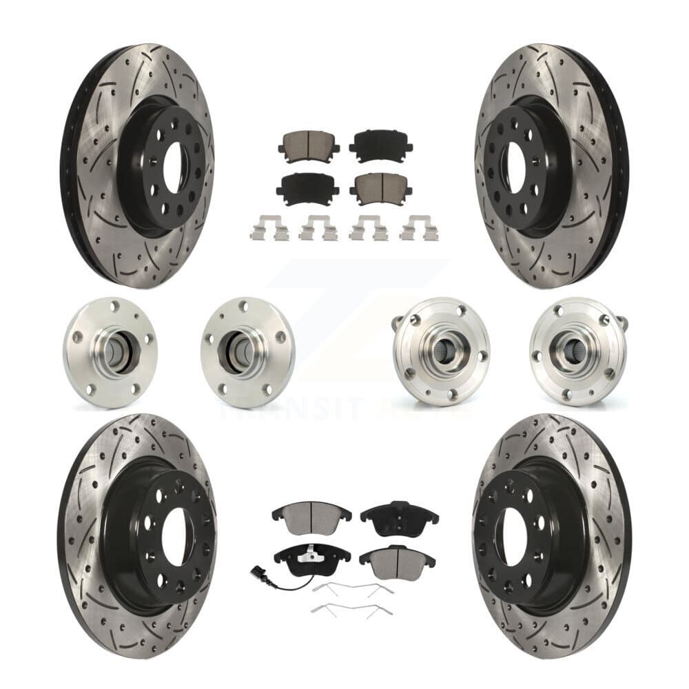 Transit Auto - KBB-120003 - Front and Rear Wheel Bearing and Hub Assembly Kits image 1