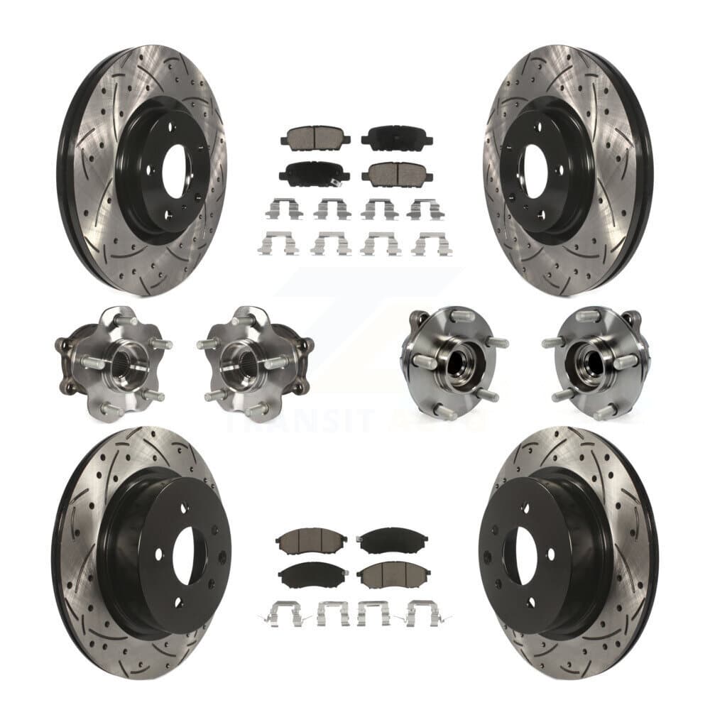 Transit Auto - KBB-120026 - Front and Rear Wheel Bearing and Hub Assembly Kits image 1