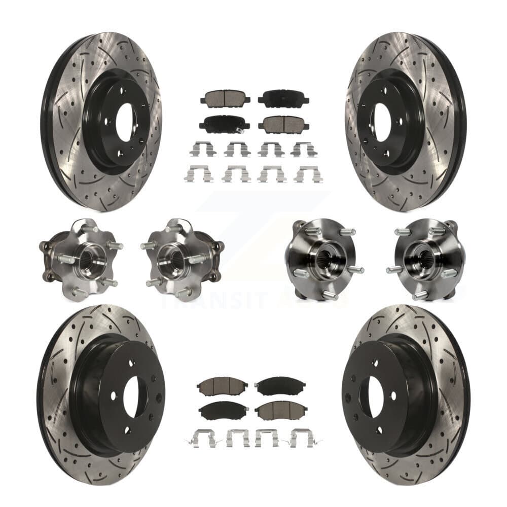 Transit Auto - KBB-120027 - Front and Rear Wheel Bearing and Hub Assembly Kits image 1