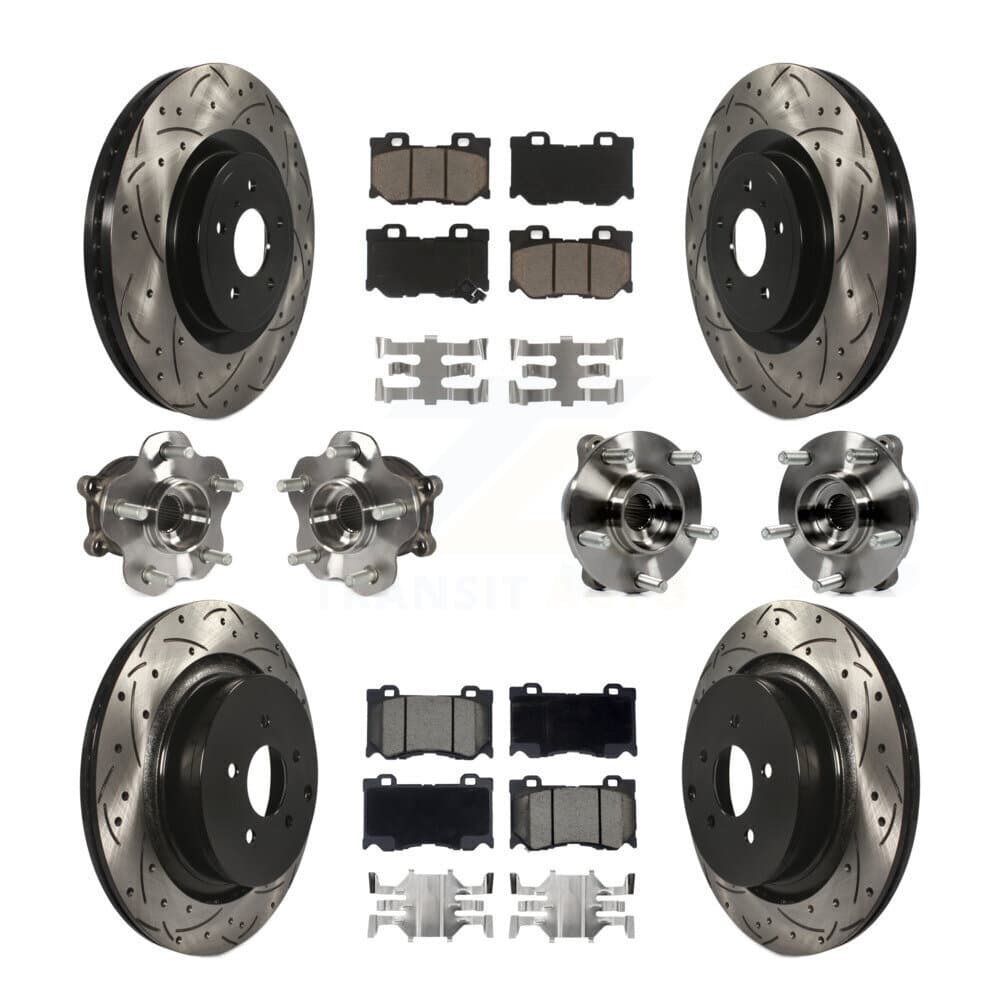 Transit Auto - KBB-120030 - Front and Rear Wheel Bearing and Hub Assembly Kits image 1