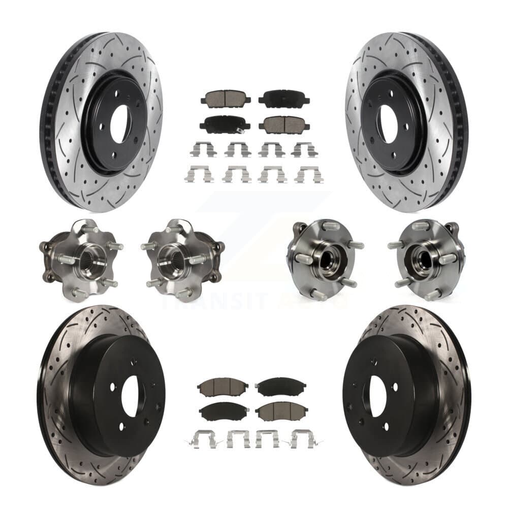 Transit Auto - KBB-120037 - Front and Rear Wheel Bearing and Hub Assembly Kits image 1