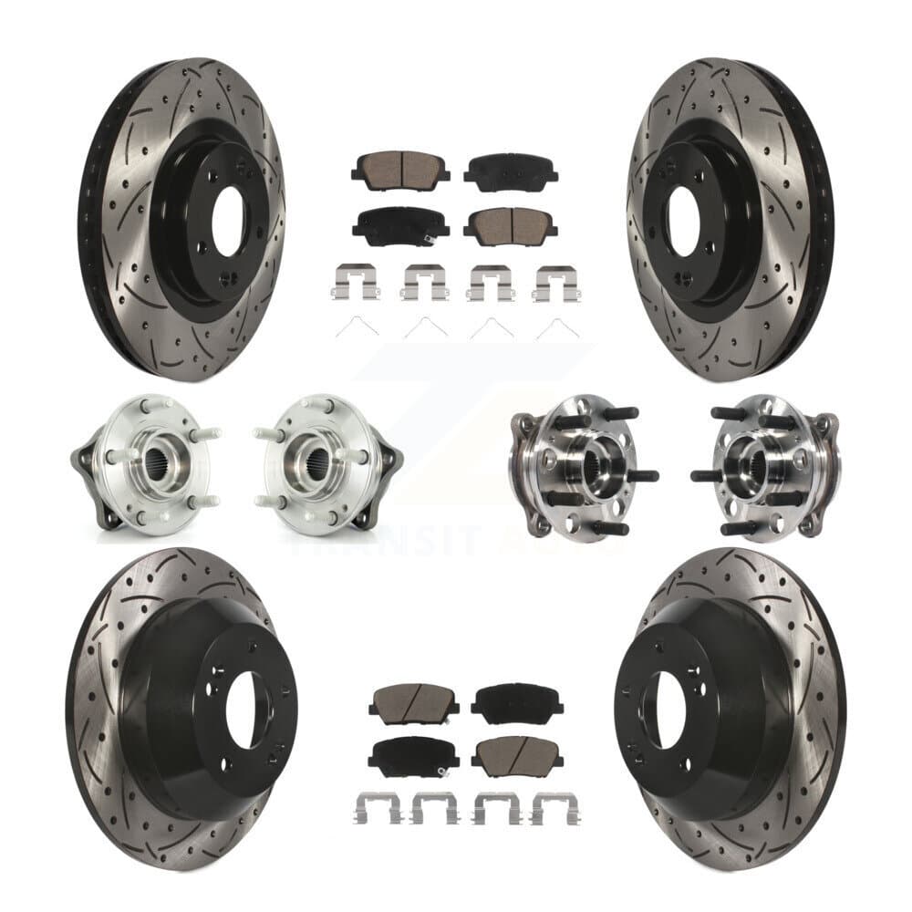 Transit Auto - KBB-120055 - Front and Rear Wheel Bearing and Hub Assembly Kits image 1