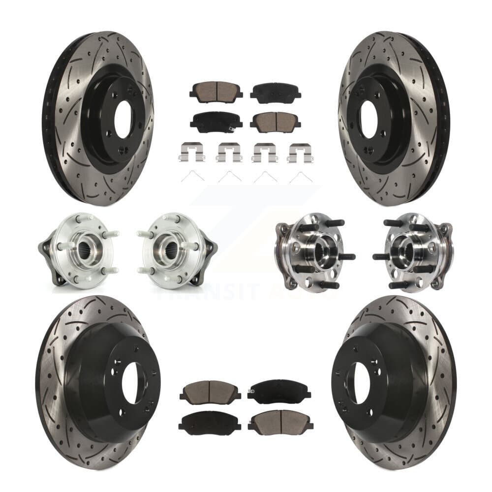 Transit Auto - KBB-120057 - Front and Rear Wheel Bearing and Hub Assembly Kits image 1