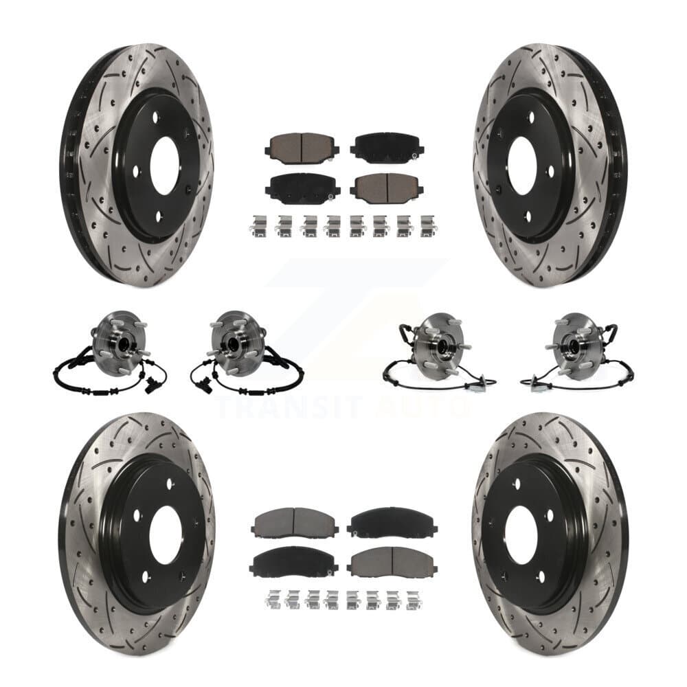 Transit Auto - KBB-120061 - Front and Rear Wheel Bearing and Hub Assembly Kits image 1