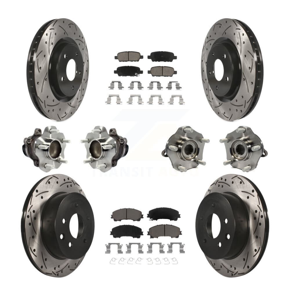 Transit Auto - KBB-120078 - Front and Rear Wheel Bearing and Hub Assembly Kits image 1