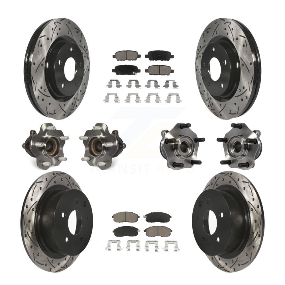 Transit Auto - KBB-120079 - Front and Rear Wheel Bearing and Hub Assembly Kits image 1