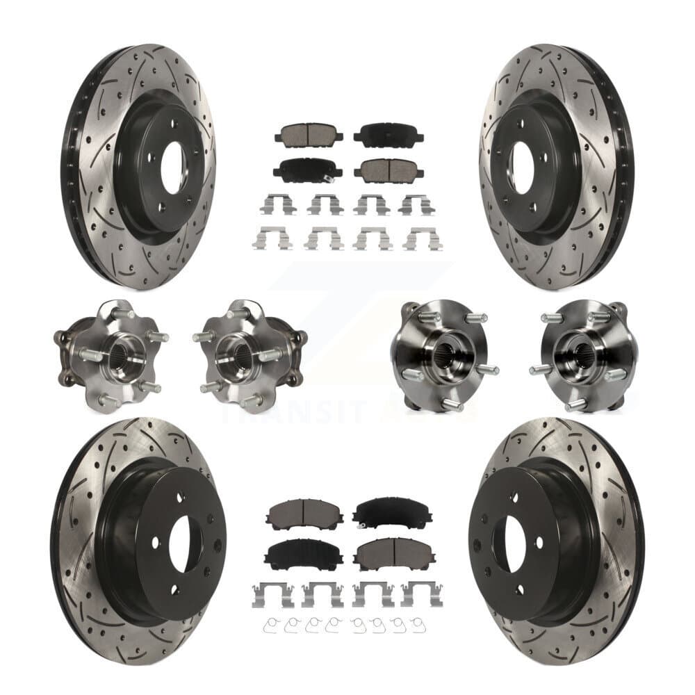 Transit Auto - KBB-120091 - Front and Rear Wheel Bearing and Hub Assembly Kits image 1