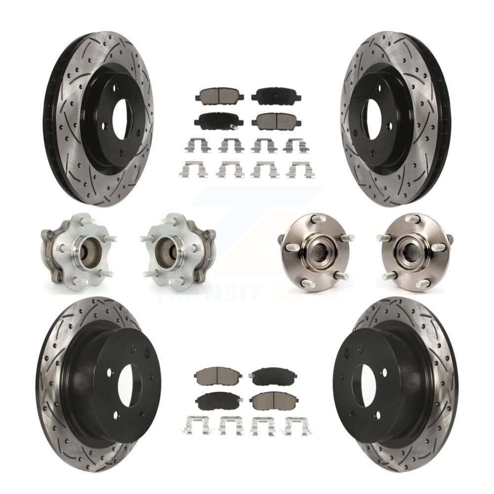 Transit Auto - KBB-120093 - Front and Rear Wheel Bearing and Hub Assembly Kits image 1