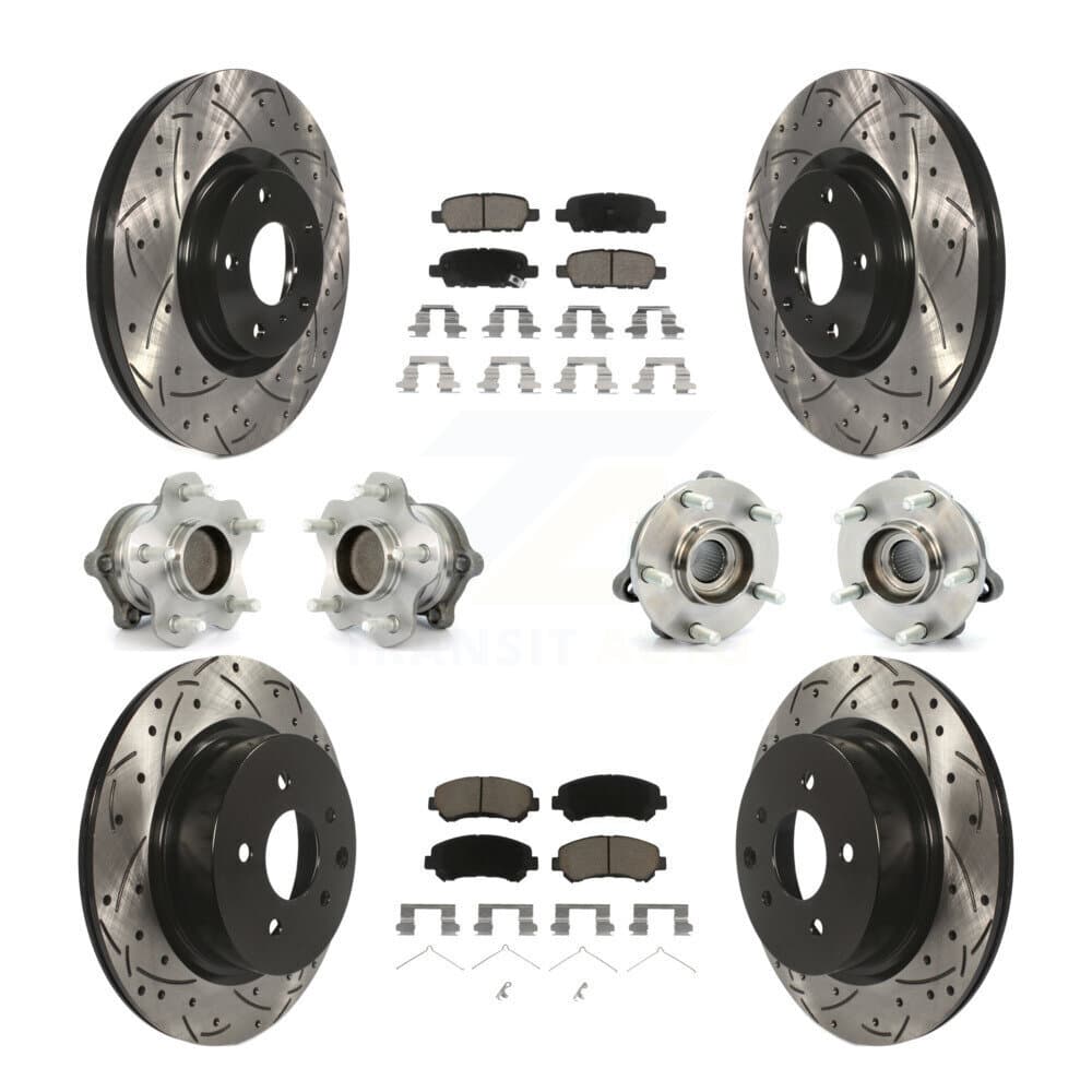 Transit Auto - KBB-120094 - Front and Rear Wheel Bearing and Hub Assembly Kits image 1