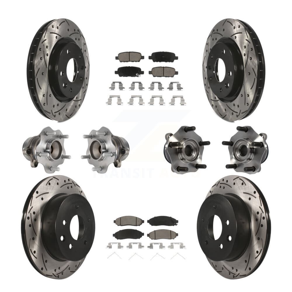 Transit Auto - KBB-120108 - Front and Rear Wheel Bearing and Hub Assembly Kits image 1