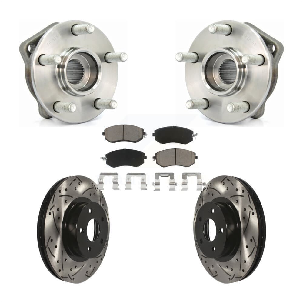 Transit Auto - KBB-120129 - Front Wheel Bearing and Hub Assembly Kits image 1