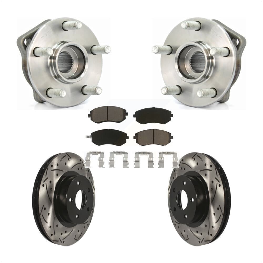 Transit Auto - KBB-120131 - Front Wheel Bearing and Hub Assembly Kits image 1