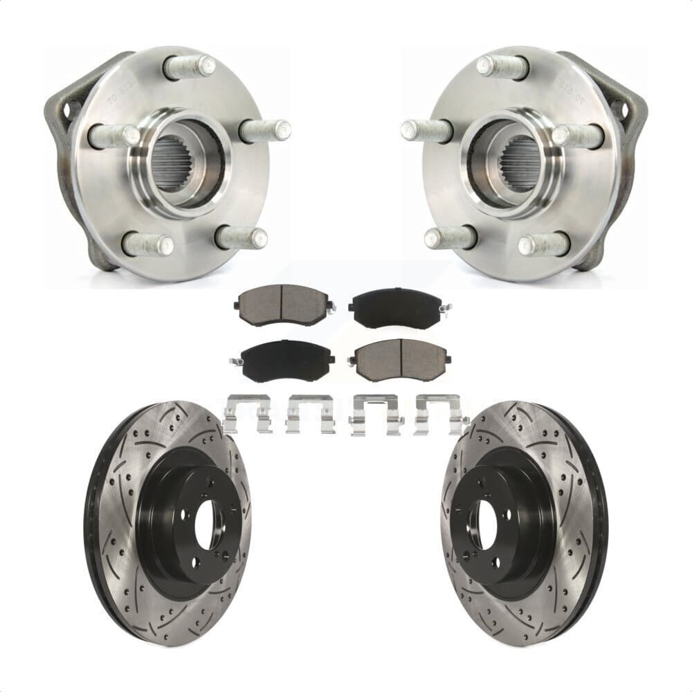 Transit Auto - KBB-120137 - Front Wheel Bearing and Hub Assembly Kits image 1