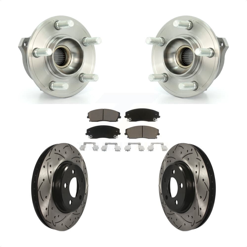Transit Auto - KBB-120285 - Front Wheel Bearing and Hub Assembly Kits image 1