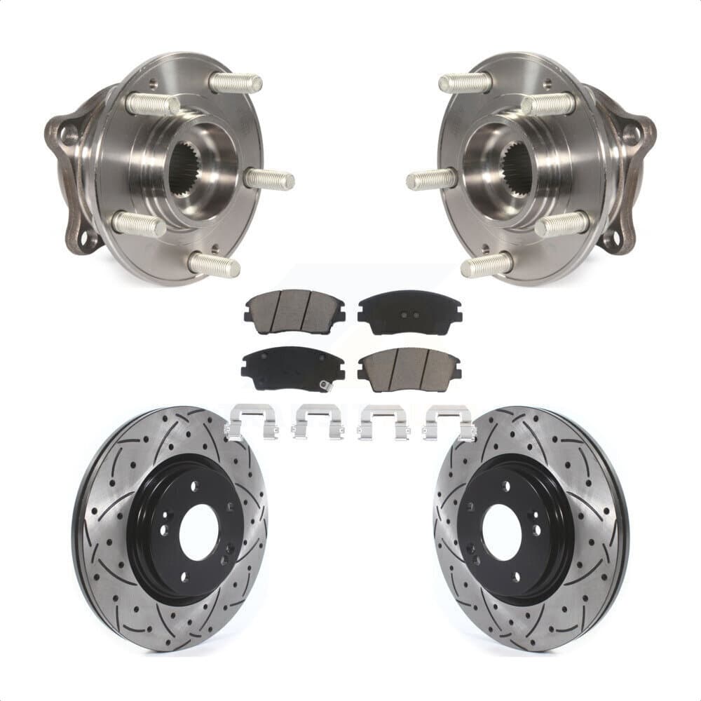 Transit Auto - KBB-120364 - Front Wheel Bearing and Hub Assembly Kits image 1
