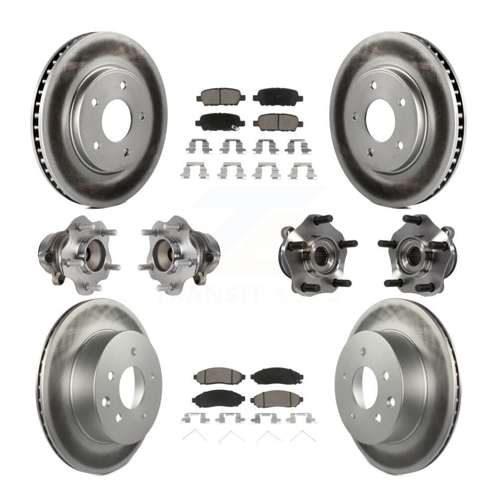 Transit Auto - KBB-120780 - Front and Rear Wheel Bearing and Hub Assembly Kits image 1