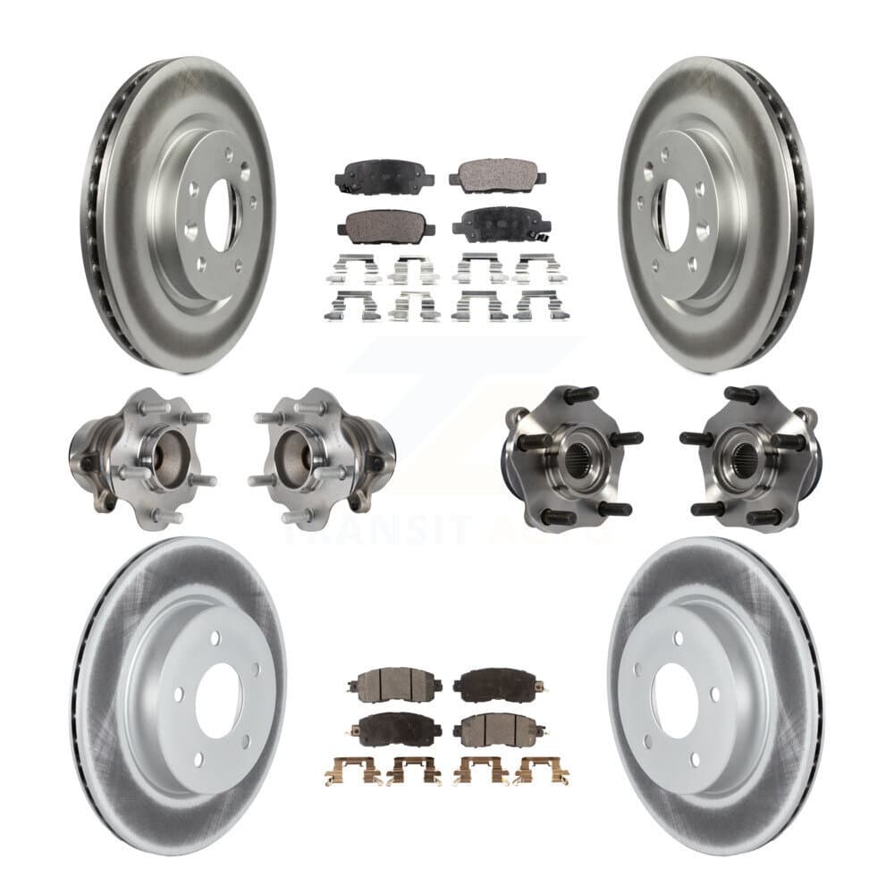 Transit Auto - KBB-121867 - Front and Rear Wheel Bearing and Hub Assembly Kits image 1