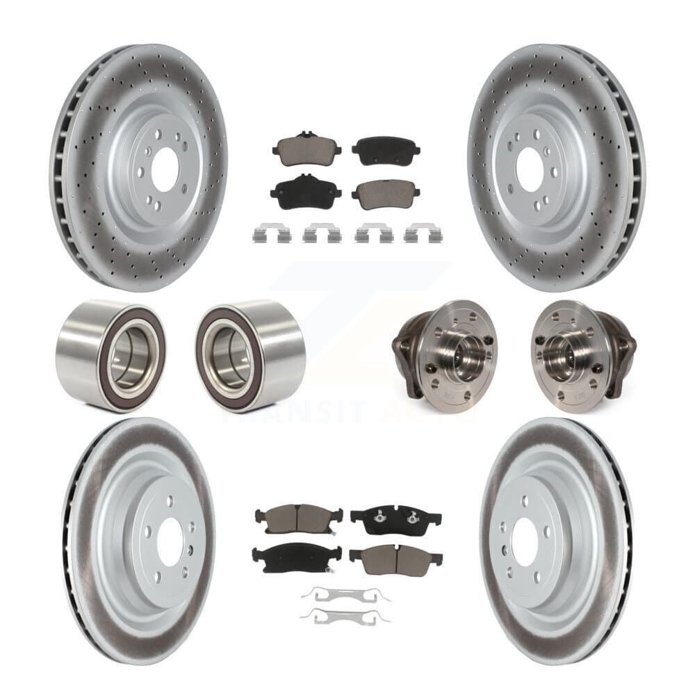 Transit Auto - KBB-122733 - Front and Rear Wheel Bearing and Hub Assembly Kits image 1