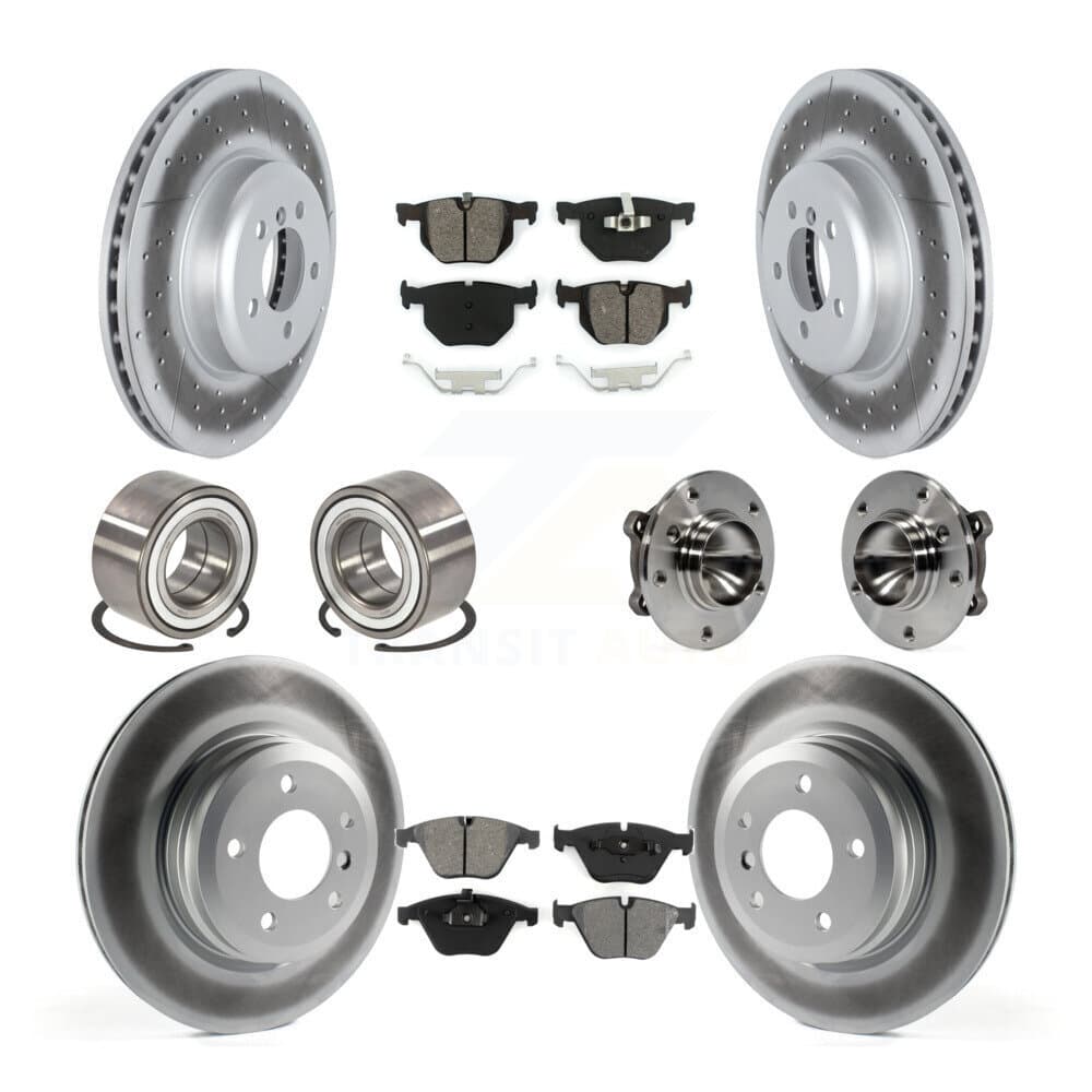 Transit Auto - KBB-122801 - Front and Rear Wheel Bearing and Hub Assembly Kits image 1
