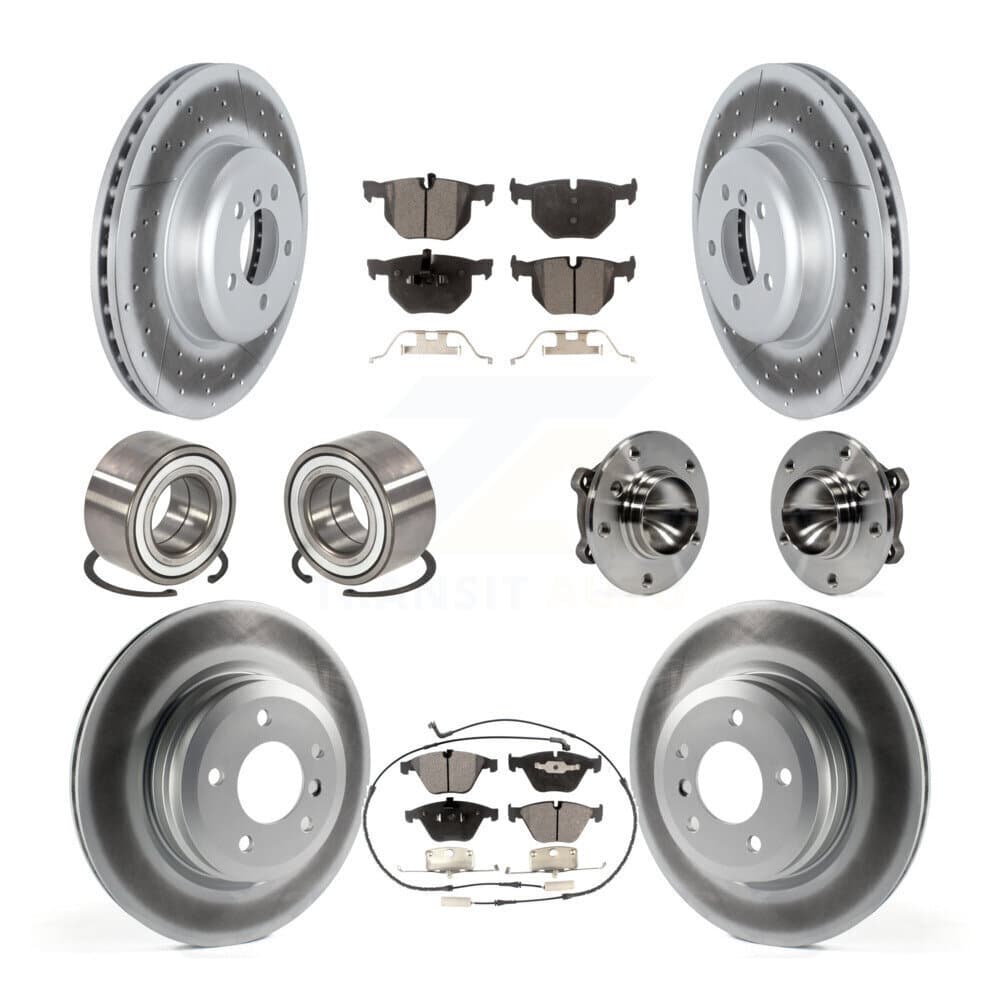 Transit Auto - KBB-122841 - Front and Rear Wheel Bearing and Hub Assembly Kits image 1