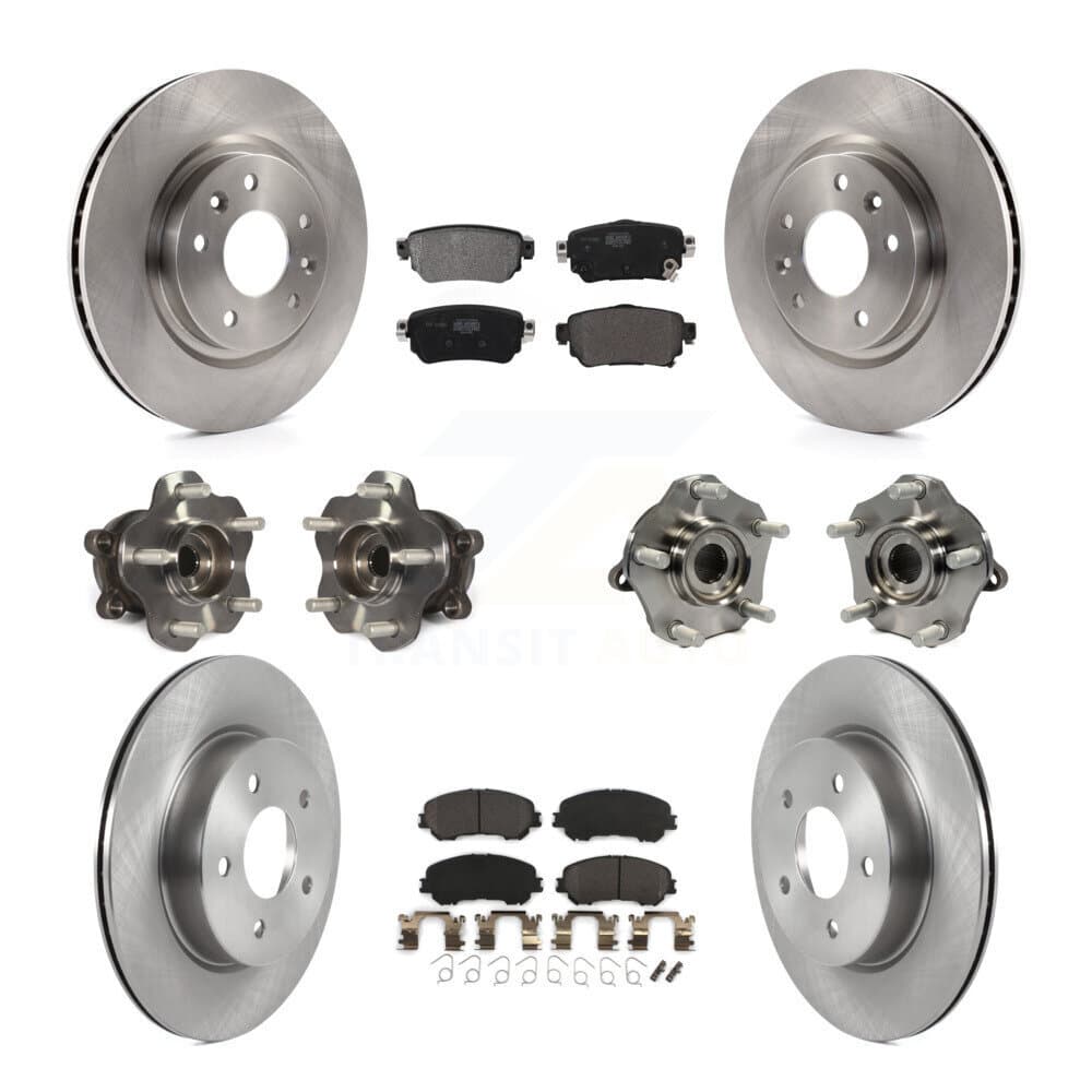 Transit Auto - KBB-122957 - Front and Rear Wheel Bearing and Hub Assembly Kits image 1