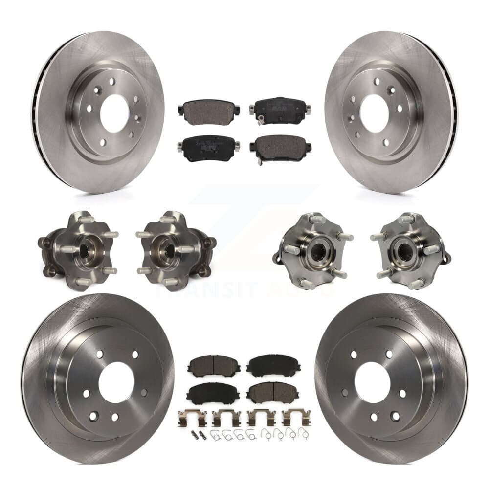 Transit Auto - KBB-122971 - Front and Rear Wheel Bearing and Hub Assembly Kits image 1