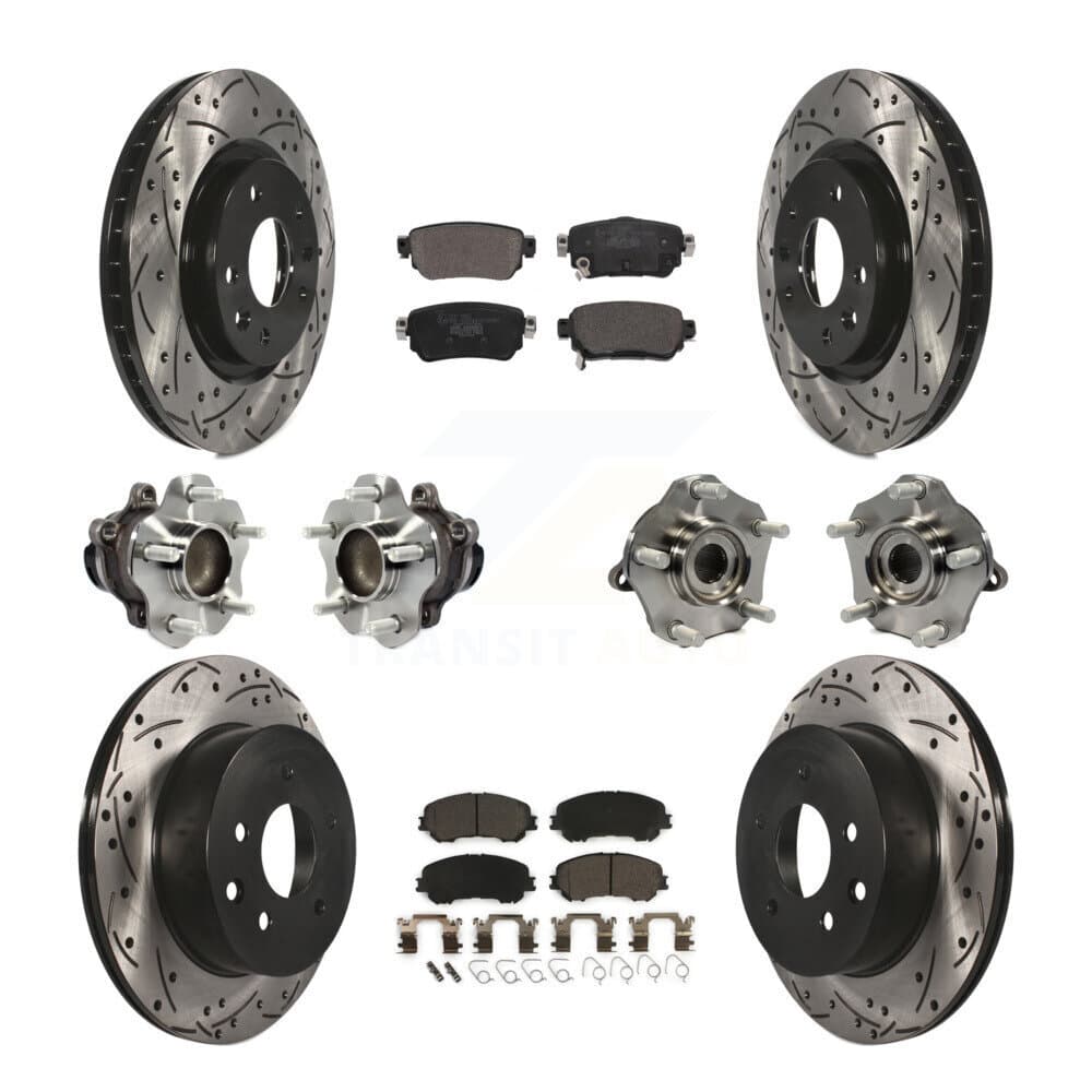 Transit Auto - KBB-122984 - Front and Rear Wheel Bearing and Hub Assembly Kits image 1