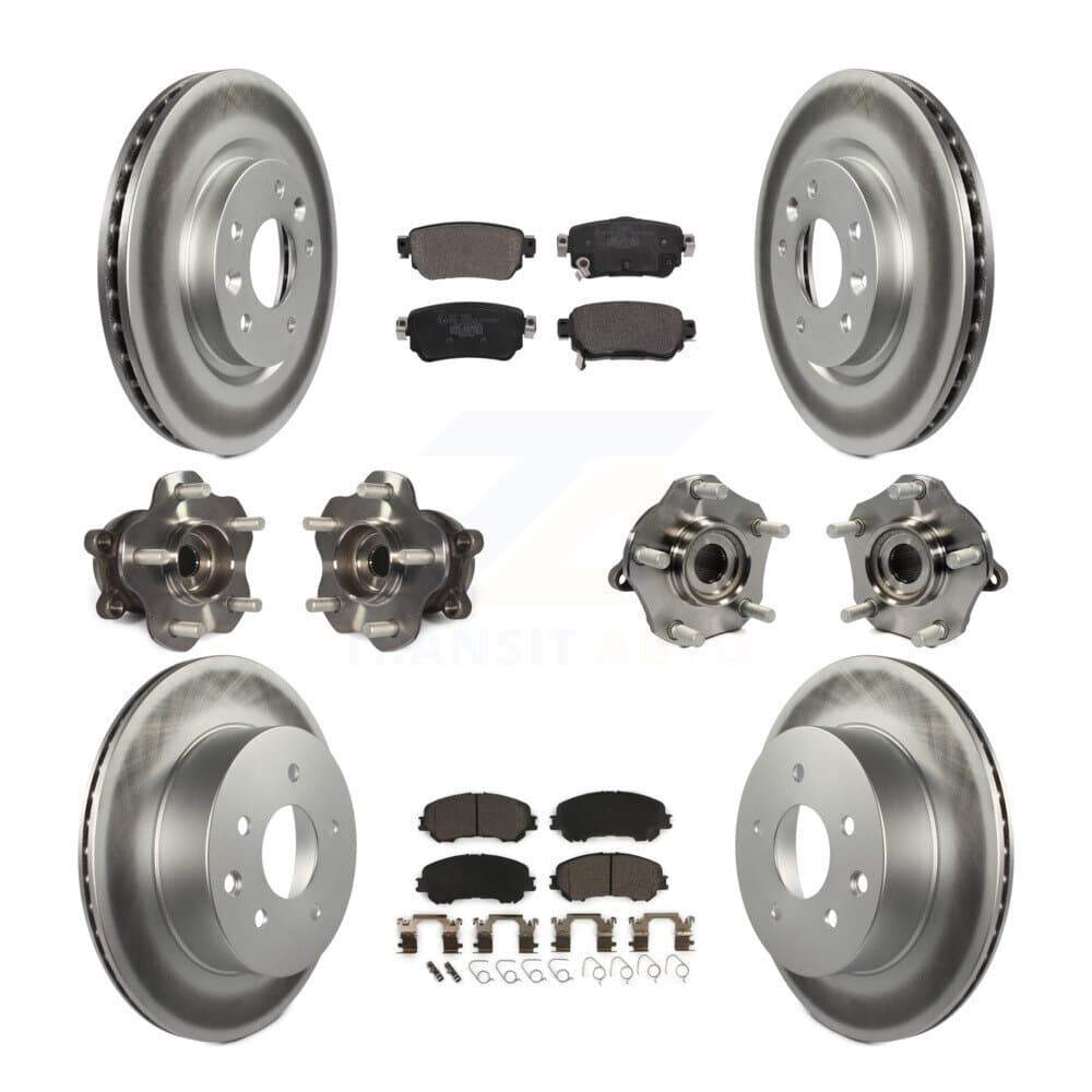 Transit Auto - KBB-123011 - Front and Rear Wheel Bearing and Hub Assembly Kits image 1