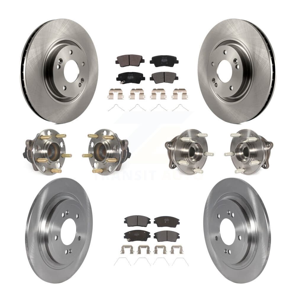Transit Auto - KBB-123043 - Front and Rear Wheel Bearing and Hub Assembly Kits image 1
