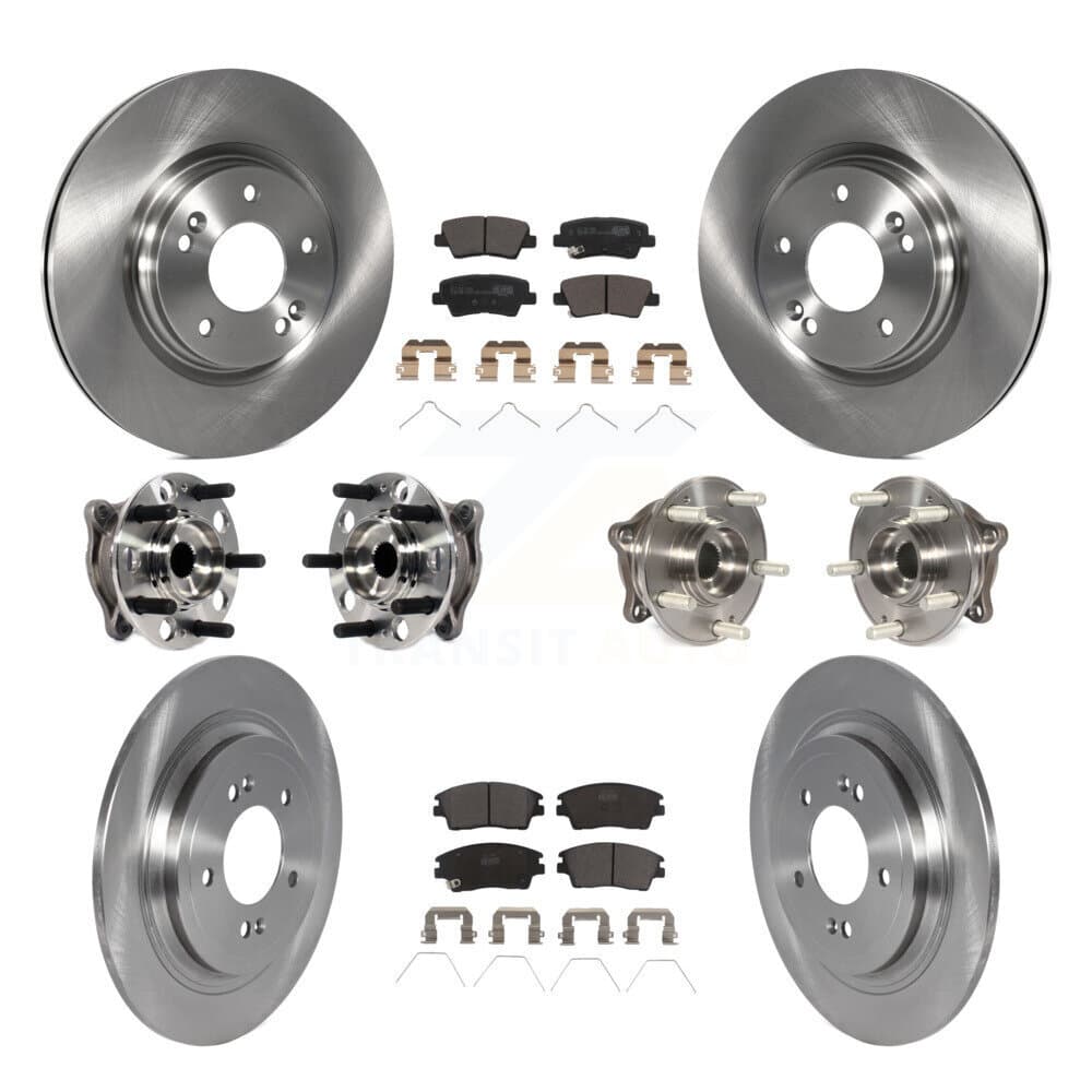 Transit Auto - KBB-123055 - Front and Rear Wheel Bearing and Hub Assembly Kits image 1