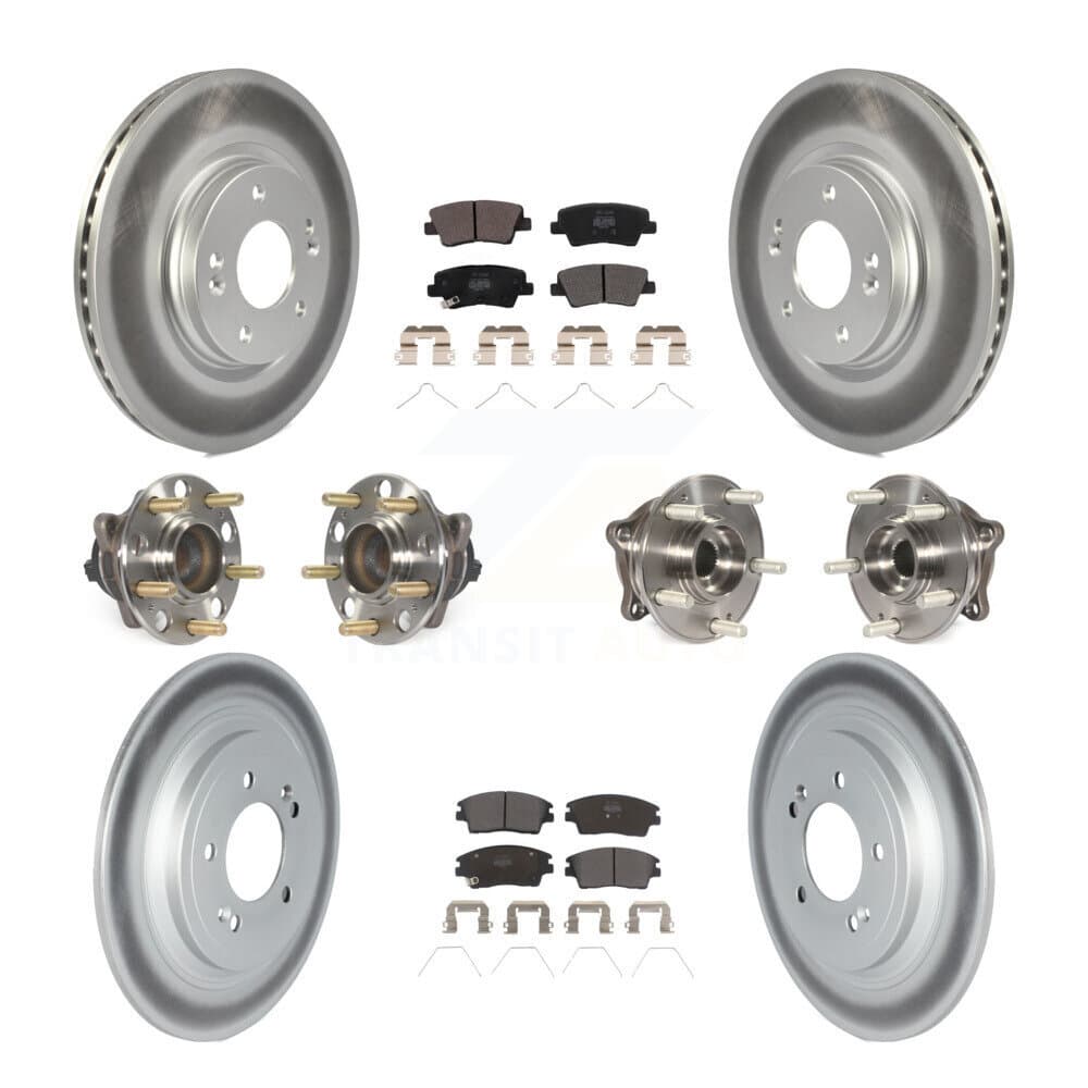 Transit Auto - KBB-123087 - Front and Rear Wheel Bearing and Hub Assembly Kits image 1