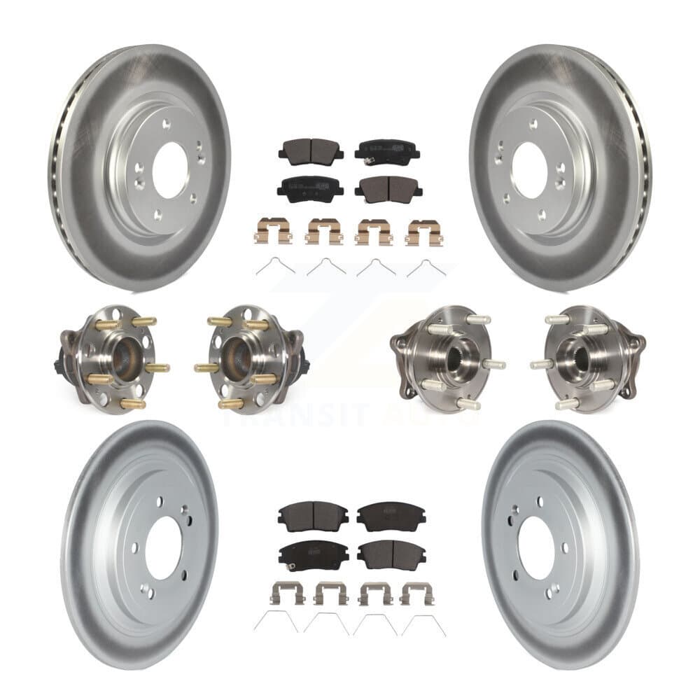 Transit Auto - KBB-123097 - Front and Rear Wheel Bearing and Hub Assembly Kits image 1
