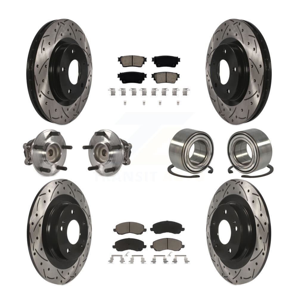 Transit Auto - KBB-123123 - Front and Rear Wheel Bearing Kits image 1