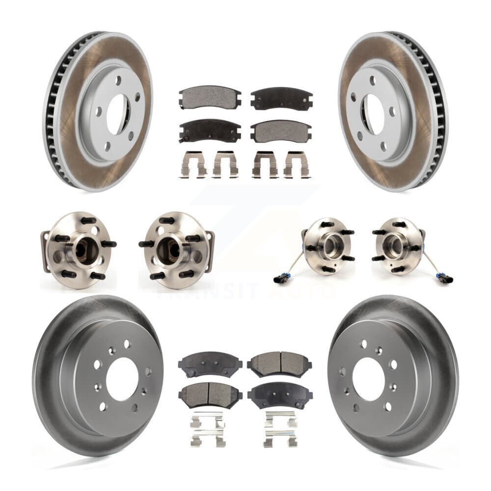 Transit Auto - KBB-123493 - Front and Rear Wheel Bearing and Hub Assembly Kits image 1
