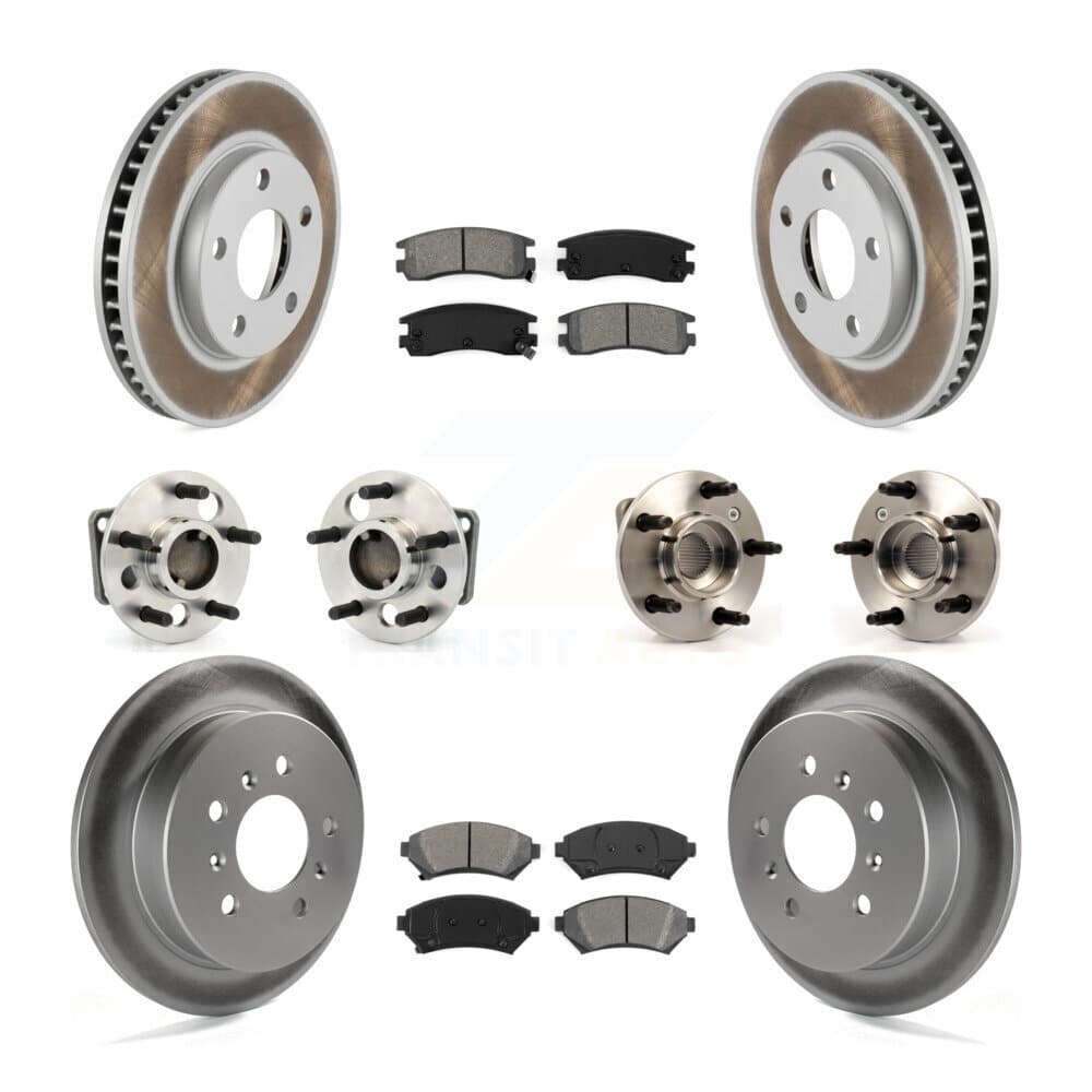 Transit Auto - KBB-123565 - Front and Rear Wheel Bearing and Hub Assembly Kits image 1