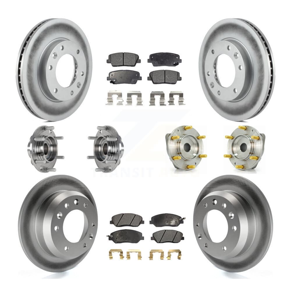 Transit Auto - KBB-123602 - Front and Rear Wheel Bearing and Hub Assembly Kits image 1