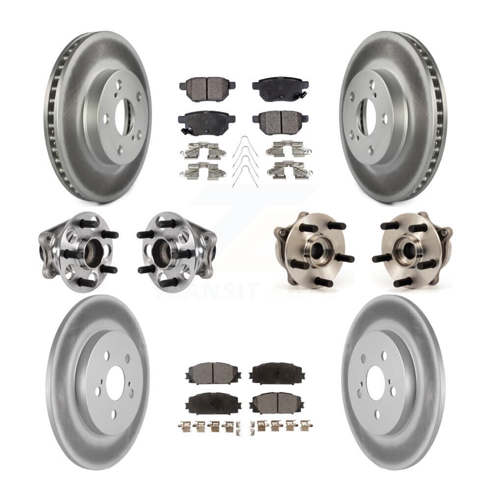 Transit Auto - KBB-123625 - Front and Rear Wheel Bearing and Hub Assembly Kits image 1