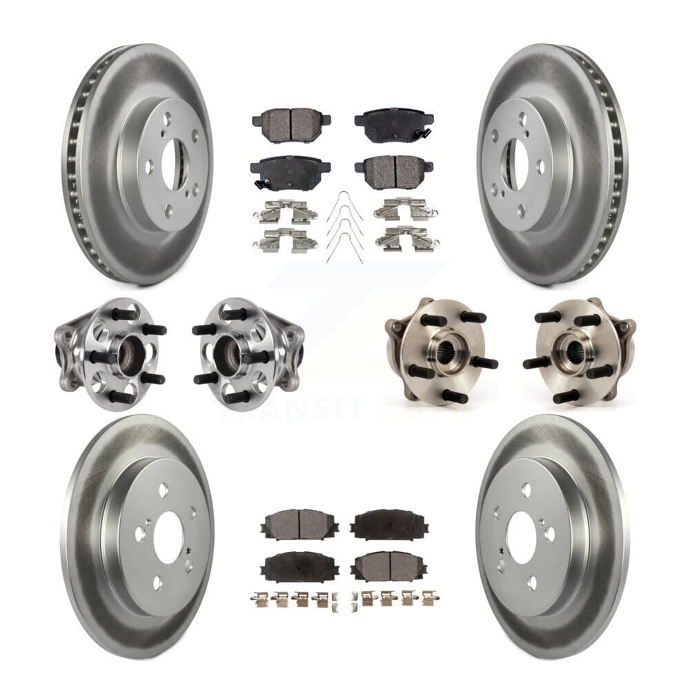 Transit Auto - KBB-123627 - Front and Rear Wheel Bearing and Hub Assembly Kits image 1