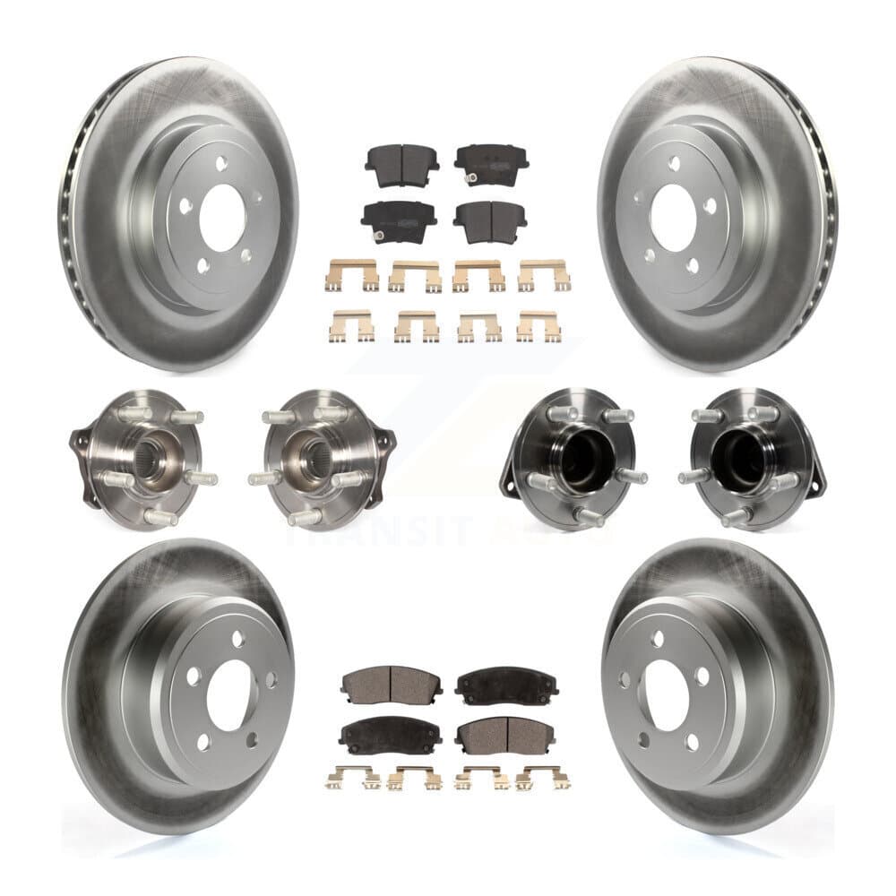 Transit Auto - KBB-123628 - Front and Rear Wheel Bearing and Hub Assembly Kits image 1
