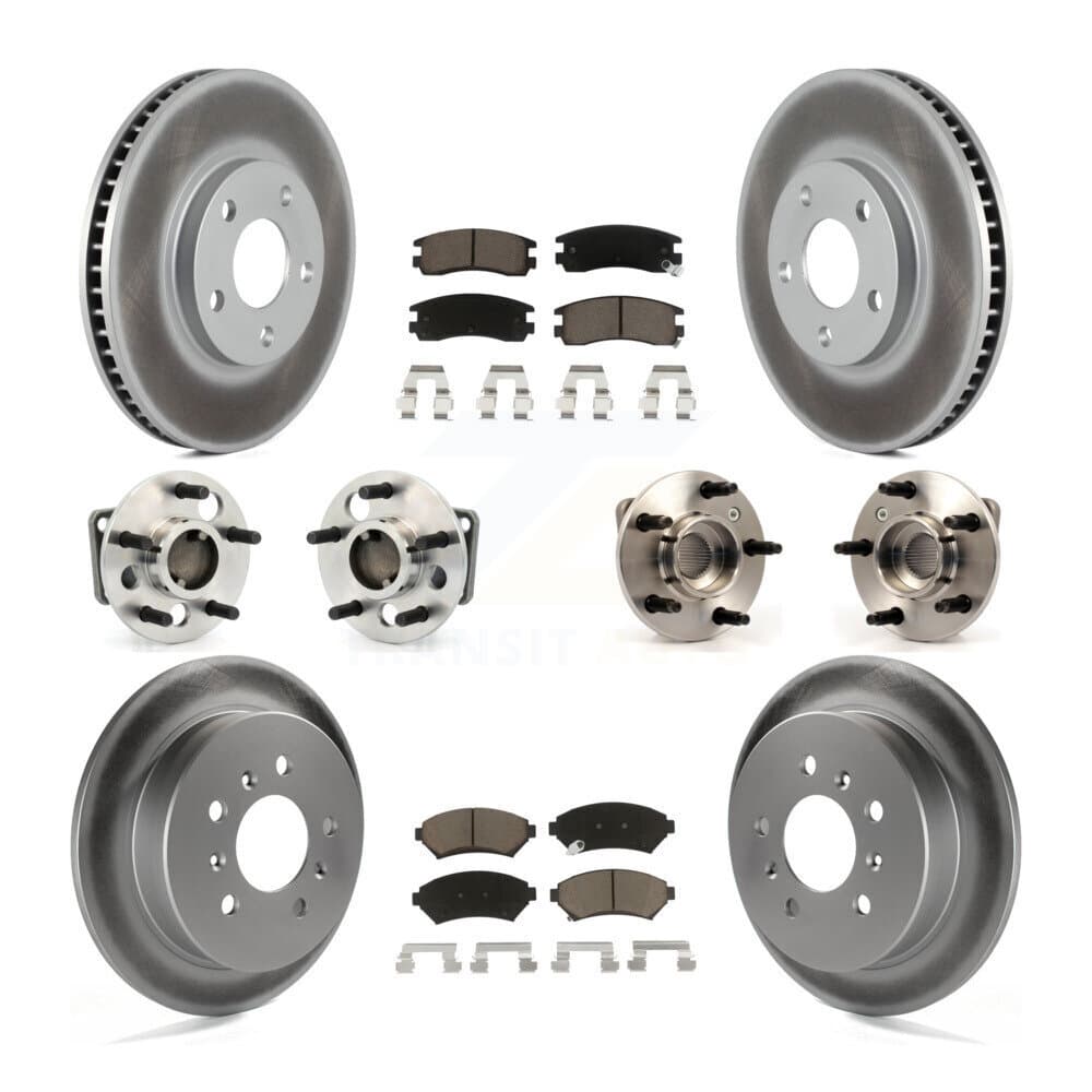 Transit Auto - KBB-123668 - Front and Rear Wheel Bearing and Hub Assembly Kits image 1