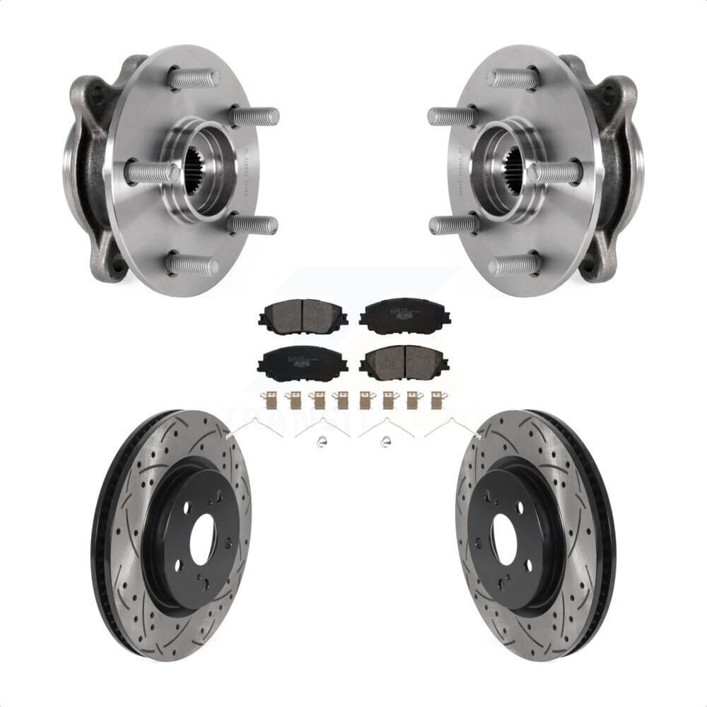 Transit Auto - KBB-123713 - Front Wheel Bearing and Hub Assembly Kits image 1