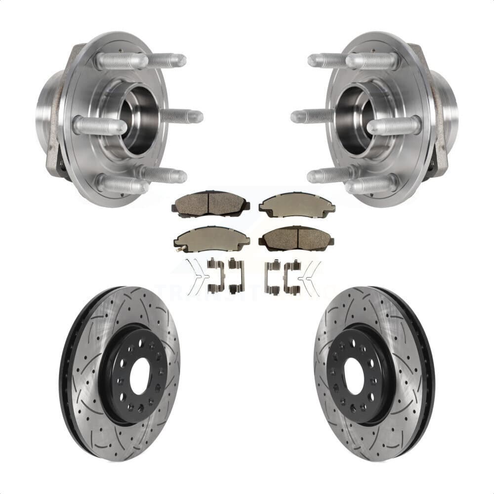 Transit Auto - KBB-123716 - Front Wheel Bearing and Hub Assembly Kits image 1