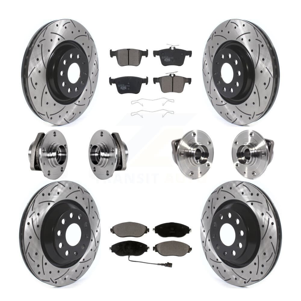 Transit Auto - KBB-123726 - Front and Rear Wheel Bearing and Hub Assembly Kits image 1