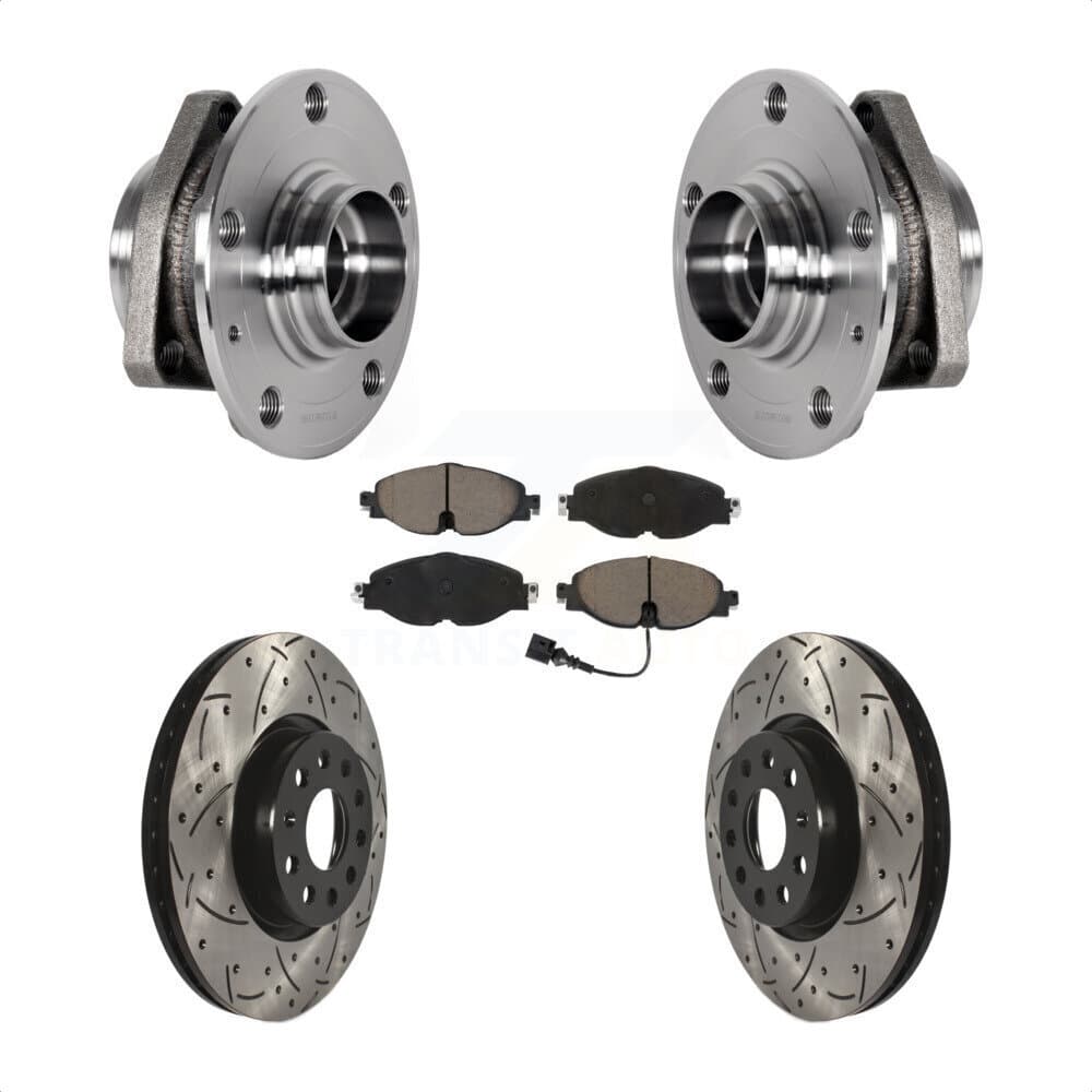 Transit Auto - KBB-123834 - Front Wheel Bearing and Hub Assembly Kits image 1