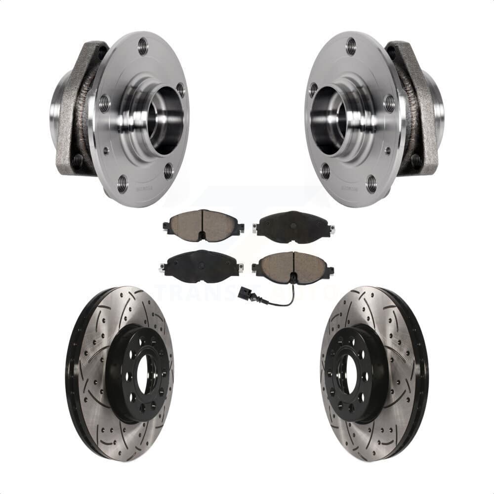 Transit Auto - KBB-123835 - Front Wheel Bearing and Hub Assembly Kits image 1